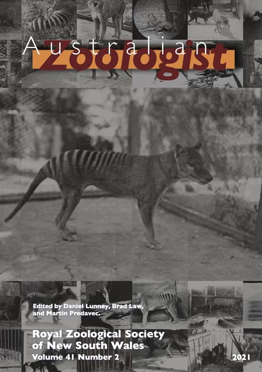 Volume 41 Issue 2 | Australian Zoologist | ConnectSci