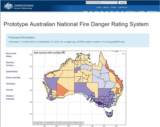 Introduction to the Australian Fire Danger Rating System ...